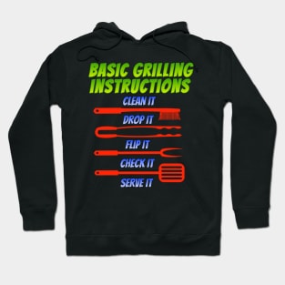 Basic Grilling Instructions Hoodie